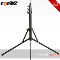 오빠네사진관 - FOMEX 조명스탠드 LitePro Stand(사진 영상조명스탠드), 1개, 스탠드(단품)