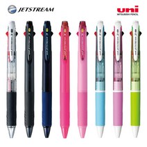 미쓰비시 제트스트림3 멀티볼펜 3색 0.7mm, 투명그린