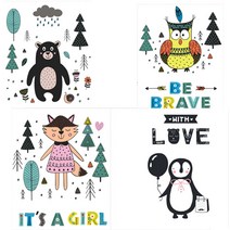 원단킹 3D전사지]5종류(98216), 8번 폭스와나무