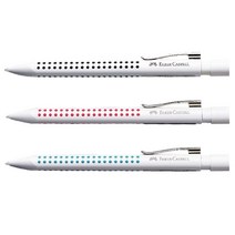 파버카스텔 그립 2010 볼펜(블랙 스칼렛 아쿠아마린), 블랙(245001)