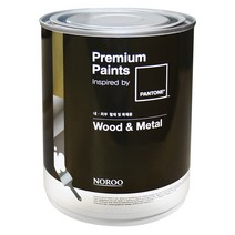 노루페인트 목재 철재용 팬톤 우드앤메탈 1L 계란광, 18-4252 Blue aster