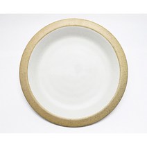 이천고백자 시리즈 접시 쿠프 공기 면기 볼 초장기 멜라민그릇, 허브원형접시