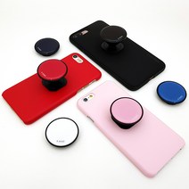 미스터마켓 케이링 톡톡 스마트폰 거치대, 핑크, 1개