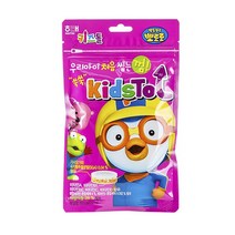해태 키즈톨 29.9g X 5개/뽀로로껌/뽀로로/유아껌/키즈껌/유아 자일리톨/과자/간식/껌, 5개