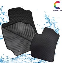 TNC 차량용 발판 벌집매트 풀세트, 르노삼성 QM6 QM6(16년9월~)(3P), 더블엠보매트, 르노삼성