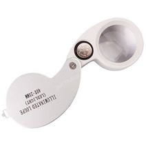 [스카이몰] LED라이트 40X-25MM 돋보기 루페