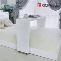 리치웰 하이그로시 베드테이블 퀸, 화이트