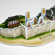 핸디몰 3D입체퍼즐(56종모음)3D입체모형 뜯어만들기, 공산성(백제 도읍지), 37피스