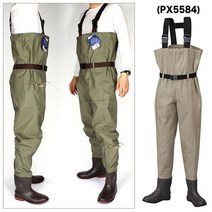 [낚시야놀자] 프록스 가슴 장화 (PX5584) 바지 웨이더 250~295mm, 3L/4L(280~295mm)