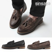 신사야 고급진 빈티지룩 태슬 남성로퍼 SSY1190