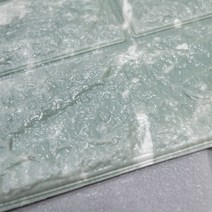 데코리아 간편한 접착식 알루미늄 보온단열 폼블럭모음, 220 마블민트 폼블럭 2.5m