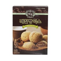민트딜 CJ백설 깨찰빵믹스500g 호떡 머핀 핫케익 식빵 브라우니, 500g, 1개