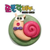 쪼물락비누 1인용 자연풍경 곤충만들기_클레이비누 비누만들기, 달팽이, 1개