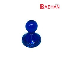 초강력 네오디움 큐티자석 21mm 체스형 메모홀더, 파랑, 1개