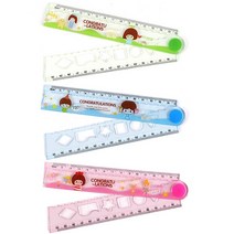 겹자30cm_접이자, 핑크
