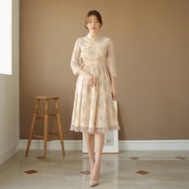시크라인사랑옵다 철릭원피스