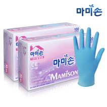 마미손 니트릴장갑(XL)100매 x2개, 2개, 100매, 특대(XL) 이상