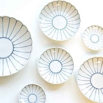 [메이앤홈] 일본 연꽃 접시 예쁜그릇, one color, 1개