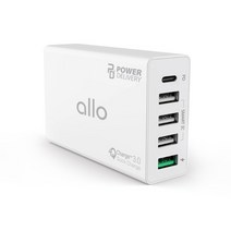 알로코리아 USB PD 퀵차지3.0 멀티 고속충전기 UC560PD, 단일옵션