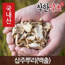 국내산 삽주뿌리(백출) 200g, 1개