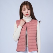 오리털100 경량패딩조끼 2way 패딩베스트 당일발송