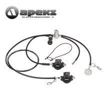 아펙스 스킨 스쿠버 다이빙 호흡기 레귤레이터 XTX 50 텍 레크레이션 세트 C, 상세 설명 참조