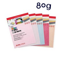 두성 OA 팬시페이퍼 A4 80g 25매, 39 복숭아색, 25매입