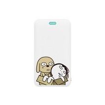 리큐엠 보조배터리 호조 5000mAh, 상품명:리큐엠 보조배터리 호조 5000mAh / 색상:토끼저거사죵 / 타입:C타입젠더