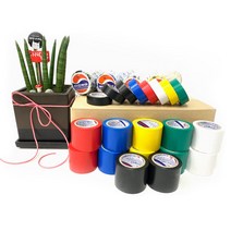 성우 PVC 전기 절연테이프 19mm 50mmx10M 10개 국산, 7. 50mm X 10M - 흑색
