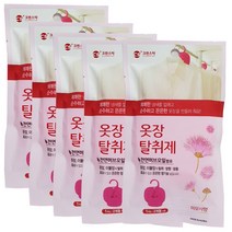 크린스타 옷장 탈취제 옷장/서랍/신발장탈취제 5개, 4g