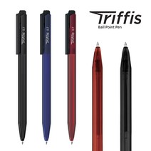 모나미 트리피스 볼펜 낱개 / 0.5mm / 0.7mm / 1.0mm / 유성볼펜 / 삼각볼펜 / 인체공학적 디자인 / 실키 잉크심을 적용 / 부드럽고 선명한 필기감, 0.7mm 레드