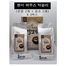 (주)해오름 통곡물 현미 하우스 유산균 막걸리 3Box 하루숙성, 1590g, 3박스