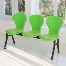 파미가구 아리랑장의자 B형 3인용 대기용의자 로비의자 병원 약국 벤치의자, 화이트인조