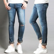 가우리 BNJ 125 무파진 남성 청바지