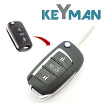 기아 뉴모닝 K5 K7 레이 올뉴모닝 프라이드 스포티지 쏘렌토 뉴카렌스 로체 쏘울 포르테 봉고3 폴딩키 케이스, 1개