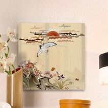 꾸밈 pa238-아크릴액자한국의얼수묵화4중형 액자, 3.십장생_학