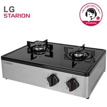 스타리온 2구 가스레인지 SG-G231BFHJ 실버 LG서비스 EG, LPG