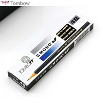 톰보우 MONO-J 소묘용연필 1다스판매 미술연필, 6B