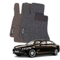 카마루 BMW 7시리즈 전차종 코일매트1+2열 확장형 신제품, 내츄럴코일매트1+2열 그레이, BMW 7시리즈- E65 숏바디 (02~09)