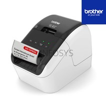 브라더 라벨터치 QL-800 라벨프린터 라벨스티커/바코드/QR코드인쇄/62mm