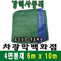 차광막백화점 사중직 차광막 6m x 10m (4면 봉재), 1개, 사중직차광막