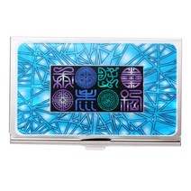 수복완자문블루 자개명함