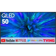 삼성전자 50인치 최신형 QLED UHD 4K 스마트 큐엘이디 TV OTT 어플 미러링 사용가능 50Q7F, 50인치, 50Q7F, 스탠드형, 방문설치