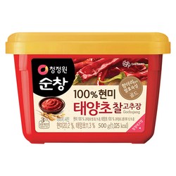 청정원순창 100% 현미 태양초 찰고추장