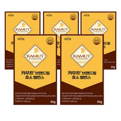 카무트 효소 식약청 HACCP 인증 캐나다 정품 30포, 5개, 90g
