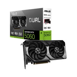ASUS DUAL 지포스 RTX 5060 D7 8GB 인텍앤컴퍼니