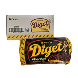 오리온 다이제 초코 롤 225g 16개 1박스 쿠키 과자 rkr857eh