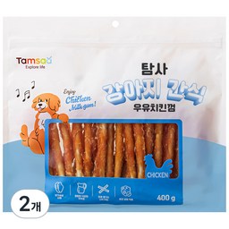탐사 강아지 우유치킨껌 간식