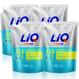 리큐 진한겔 하이브리드 드럼세탁기용 액상세제 리필, 세탁의 혁신을 경험하세요!