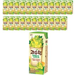남양과수원 청포도, 190ml 24개 - 신선함과 맛의 조화